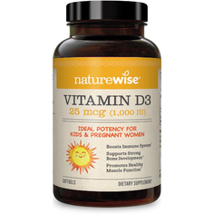 Витамин D3 NatureWise 1000 МЕ (25 мкг), 360 капсул