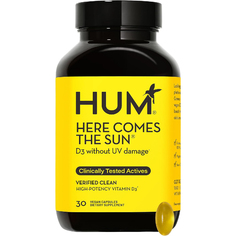 Витамин D3+кальций HUM Here Comes The Sun, 30 капсул