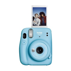 Фотоаппарат моментальной печати Fujifilm INSTAX Mini 11, Instant Film Camera, Sky Blue