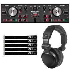 Numark DJ2GO2 Touch Pocket 2-канальный DJ-контроллер и наушники Numark DJ2GO2 Touch Pocket 2-Channel DJ Controller &amp; Headphones