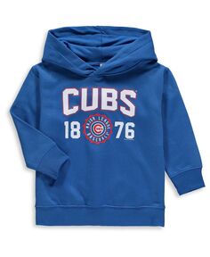 Флисовый пуловер с капюшоном Royal Chicago Cubs для мальчиков и девочек (для малышей) Soft As A Grape
