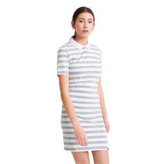 Короткое платье Superdry Tilly Bodycon Rugby, серый