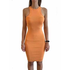 Платье Guess Vicky Yarn, оранжевый