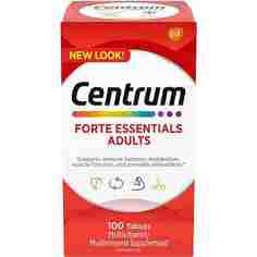 Мультивитамины Centrum Forte Essentials Adults, 100 таблеток