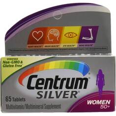 Мультивитамины Centrum Silver Women&apos;s Multivitamin Supplement, 2 упаковки по 65 таблеток