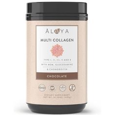 Коллаген Alaya Naturals Multi Powder MSM + GC Chocolate, 405 гр