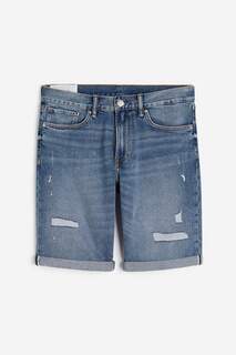 Обычные джинсовые шорты H&amp;M, синий H&M