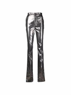 Зауженные брюки с эффектом металлик Dolce&amp;Gabbana