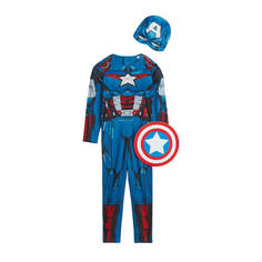 Маскарадный костюм H&amp;M Captain America, синий H&M