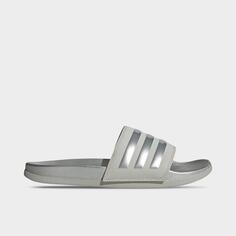 Женские сандалии Adidas Adilette Comfort без шлепанца, серый