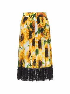 Миди юбка Sunflower Dolce&amp;Gabbana