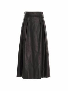 Кожаная юбка Dolce&amp;Gabbana