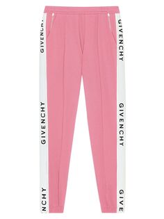 Брюки-джоггеры Slim Fit из джерси Givenchy, розовый