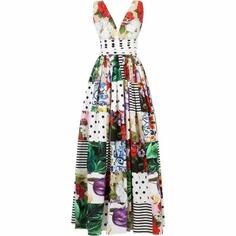 Хлопковое платье Dolce&amp;Gabbana