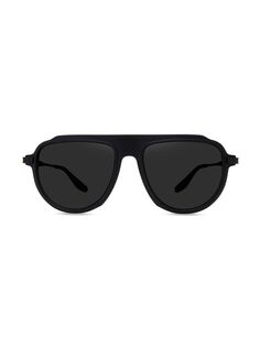 Солнцезащитные очки-авиаторы Avtak Sport Matte 57MM Barton Perreira, черный