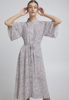 Платье-рубашка ICHI, фиолетовый