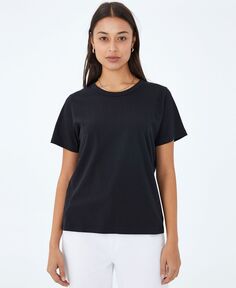 Женская футболка с круглым вырезом COTTON ON, черный