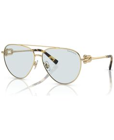 Женские солнцезащитные очки, TF3092 Tiffany &amp; Co., золотой