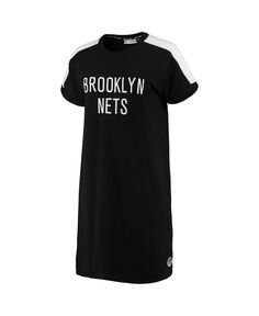 Черное женское платье-кроссовки Brooklyn Nets Robin DKNY, черный