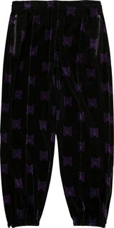 Брюки Needles Zipped Track Pant &apos;Black/Purple&apos;, черный