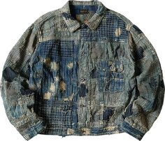 Куртка Kapital Boro Spring 1st Jacket Indigo, синий