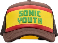 Кепка Pleasures Sonic Youth, коричневый
