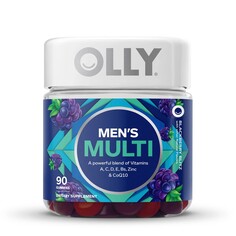 Мультивитамины Olly Men&apos;s Overall Health and Immune Support, 90 жевательных конфет