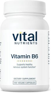 Витамин B6 Vital Nutrients, 100 капсул