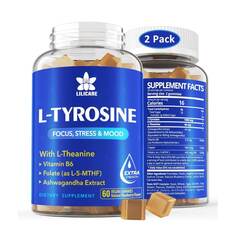 Витаминный комплекс L-тирозин + Витамины группы В Envy Deal, 2 упаковки по 60 таблеток