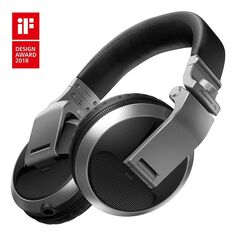 Проводные наушники Pioneer HDJ-X5 для диджеев, серебристый