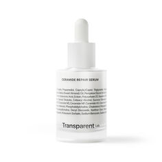 Transparent Lab Ceramide Repair Serum интенсивно регенерирующая сыворотка для лица с керамидами, 30 мл