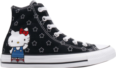 Кроссовки Converse Hello Kitty x Chuck Taylor All Star High Black, черный