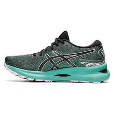 Кроссовки Asics Women&apos;s Gel-Nimbus 24, черный/зеленый