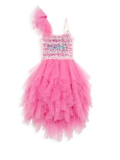 Платье-пачка Little Girl&apos;s &amp; Girl&apos;s Barbie Love Tutu Tutu Du Monde, розовый