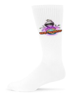Трикотажные носки с логотипом Off-White, белый