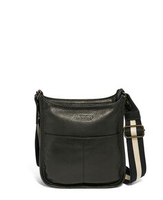Женская сумка через плечо Cali с перепончатым ремешком American Leather Co., черный