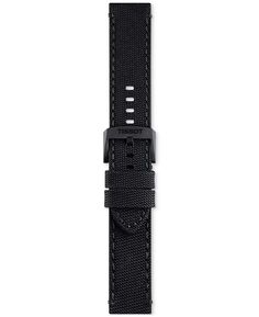 Официальный сменный ремешок для часов из черной ткани Tissot