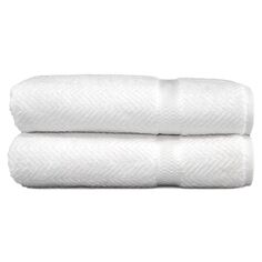 Линум Текстиль для дома &quot;Елочка&quot; 2 уп. Банные полотенца, белый Linum Home Textiles