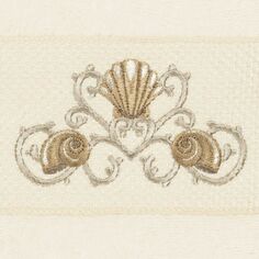 Linum Текстиль для дома Bella Полотенце для рук с украшением, бежевый