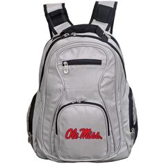 Рюкзак для ноутбука Ole Miss Rebels премиум-класса Ncaa