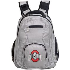 Рюкзак для ноутбука Ohio State Buckeyes премиум-класса Ncaa