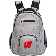 Рюкзак для ноутбука премиум-класса Wisconsin Badgers Ncaa