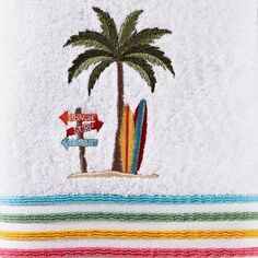 Saturday Knight, Ltd. Пляжное банное полотенце Paradise Beach