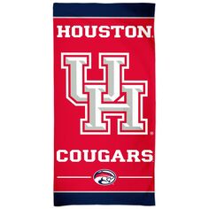 Пляжное полотенце Spectra WinCraft Houston Cougars 30 x 60 дюймов Unbranded