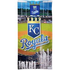 Пляжное полотенце WinCraft Kansas City Royals 30 x 60 дюймов Ballpark Spectra Unbranded