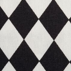 Черно-белая настольная дорожка с принтом «Арлекин» 72 x 14 дюймов CC Home Furnishings