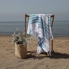 Домашний текстиль Linum, турецкое хлопковое пляжное полотенце с рисунком «елочка», индивидуальное, пестемал