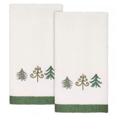 Набор из 2 полотенец для пальцев Avanti Christmas Trees