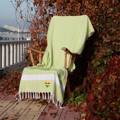 Текстиль для дома Linum, турецкое хлопковое пляжное полотенце с бриллиантами и радужным сердцем, пестемальное пляжное полотенце, серый