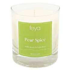 Feya Candle Pear Spice, 6,5 унций. Соевая свеча